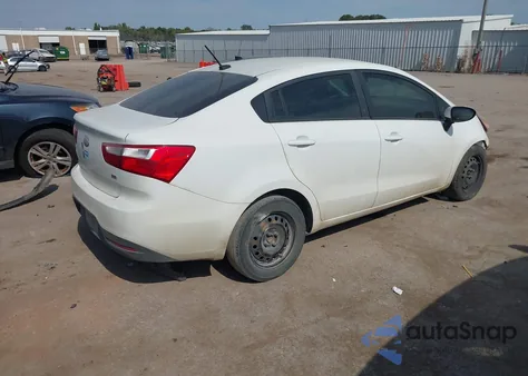 2013 Kia Rio Lx из США, поврежденный, VIN KNADM4A32D6240463